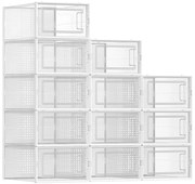 Модулен стелаж с отделения BOXIFY, бял