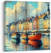 Картина на платно – Следобеден покой в пристанището