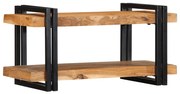Sonata H Стенен рафт 70x33x35 cm Масивна дървесина Акация