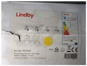 Lindby - LED прожектор SULAMITA 4xGU10/5W/230V