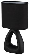 Globo 21731S - Настолна лампа TRIANGLE 1xE14/40W/230V черен