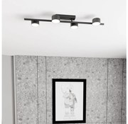 Плафон BET 4xGX53/12W/230V черен