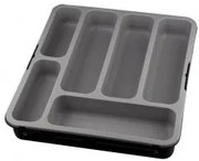 Horecano - Пластмасов разпределител за прибори, разтегателен, антрацит/сиво HOME-(G-87-AG)