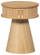 Нощно шкафче от декор от бор в естествен цвят Karri – WOOOD