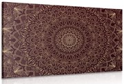 Картина на платно – Детайлна декоративна Мандала