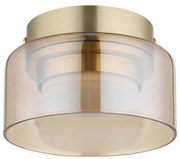 Globo 16055DG - LED Плафониера HIGGINS 1xGX53/6W/230V Ø 13 см кафяв