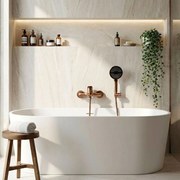 Смесител за вана PREMIUM REA Vision Brush Copper