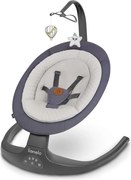 Lionelo - Бебешка люлка с мелодия RALF 4xAA графитено сиво + дистанционно управление