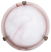 Rabalux 3253 - Таванно осветително тяло ALABASTRO 1xE27/60W/230V, алабастрово стъкло