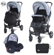 Детска лятна количка DAISY BASIC SET LORELLI - Black&Silver BLUE