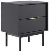 Нощно шкафче ELI черно