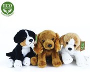 Rappa - Плюшено кученце в Бяло и кафяво, 15 см., серия Еко приятели 204485-1
