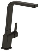 Смесител за кухня ICF 7163105B, месингов, черен мат, 30.4x25.7см