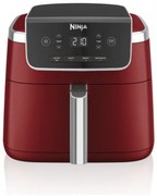 Фритюрник с горещ въздух Ninja AF140EUCM PRO, 1750W, 4.7 л, 40-240C, 4 програми, Таймер, AirCrisp, Незалепващо покритие, Бордо