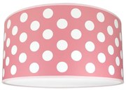 Детскo Лампа за таван DOTS PINK 2xE27/60W/230V розова