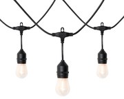 Външни светлинни гирлянди 10м с LED 10 лампи слънчеви - Russell