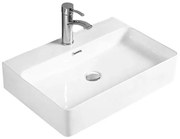 Mexen Lara мивка върху плот 60 x 42 см, бяла - 21166000