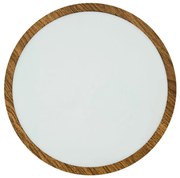 LED Плафониера RING LED/24W/230V 4200K Ø 28,5 см кафяв