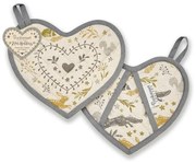 Комплект от 2 памучни поставки за съдове Woodie Woodland - Cooksmart ®