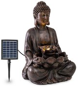 Blumfeldt Dharma, соларен фонтан, LED, 48 x 72 x 41 см. (Ш х В х Д), полирезин