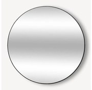Atmosphera - Огледало ALICE Ø 110 см черен