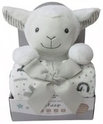 FREEON FREE2PLAY Одеяло 75х90 см + играчка ОВЦА БЯЛА