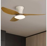Brilagi-LED регулируем таванен вентилатор LED/30W/230V 3000-6500K бял/кафяв+DO