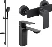 Mexen Alexa DS62 комплект за душ, черен - 71204DS62-70