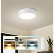 Brilagi - Димируемо LED осветително тяло POOL LED/18W/230V 3000-6000K 20 cm бяло + дистанционно