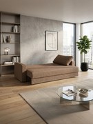 Диван Kleio Триместен-215φ 80β εκ.-MInk