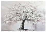 Картина с ръчно изрисувани елементи 70x100 cm White Tree – Styler
