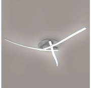 Brilagi - LED таванно осветително тяло STRIPES LED/24W/230V сребристо