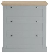 Сив висок скрин 75x80 cm Binz – Støraa