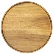 Horecano - Дървено плато кръгло ф26xh2см АКАЦИЯ ALAS-(SWRS-080517-B5L)