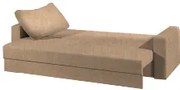 Диван Kleio двуместен-150φ 80β εκ.-Sand
