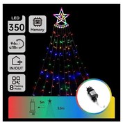 Aigostar - LED RGBY Външна коледна украса 350xLED/6W/230V 3,5m IP44