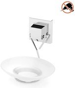 ПОСТАВКА САПУН TEKNO TEL EF-266 , стъкло/дв.залепване