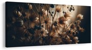 Картина на платно – Кафяви изсушени цветя