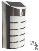 LED соларен стенен фенер SAFFO LED/3,7V 2000 mAh с сензор IP44