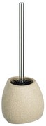 Бежова керамична четка за тоалетна Pion - Wenko
