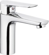 KFA Armatura 5022-815-00 - Кран за мивка + сифон TANZANIT 15,4 см лъскав хром