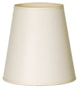 Абажур ТЕКСТИНЕЛ КРЕМ 1 - конус, долно окачване, Е27