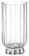 Luigi Bormioli - Стъклена чаша за безалкохолни напитки / коктейли, висока, LONG DRINK, 430мл, FLORIAN-(1.99415)