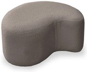 Кафява табуретка от плат букле Miuf - Miuform