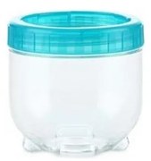 Кутия за храна INTERLOCK 0,5 л, тюркоаз/прозрачна