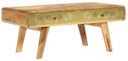 246344 vidaXL Маса за кафе, мангово дърво масив, 90x50x40 cм