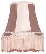 Текстилен абажур розов 30/18/26 - Granny