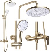 Комплект за душ Rea Ontario Brush Gold