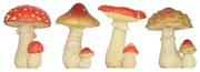 Градински статуи в комплект 4 бр. от полирезин Toadstool – Esschert Design