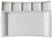 Gural Porselen - Милано Плато шестсекционно 37x26cm. (MLN 37x26 STB)